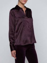 L'Agence - Divya Silk Shirt