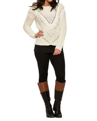 Orchid Bloom - Angel Holm Sweater