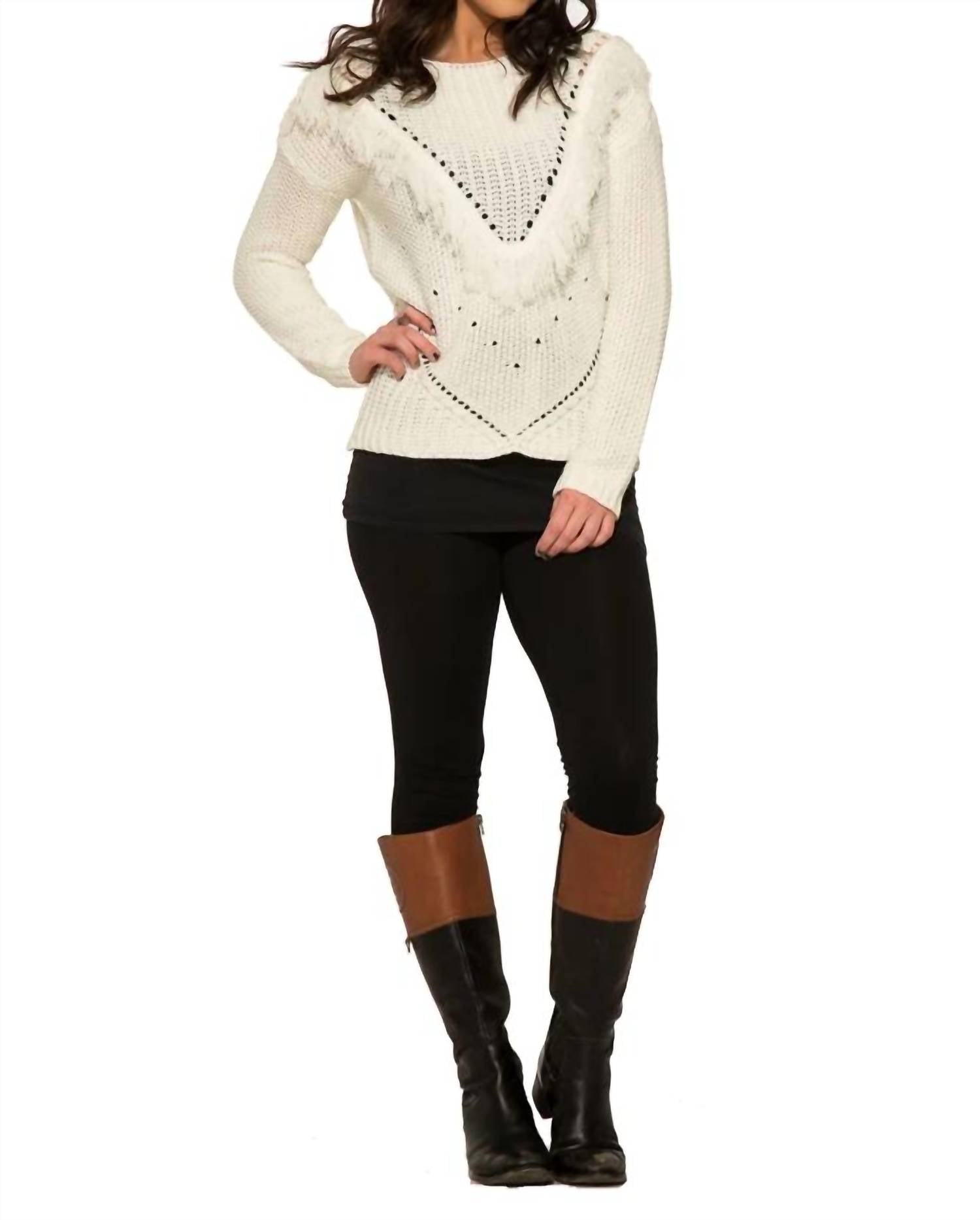 Orchid Bloom - Angel Holm Sweater