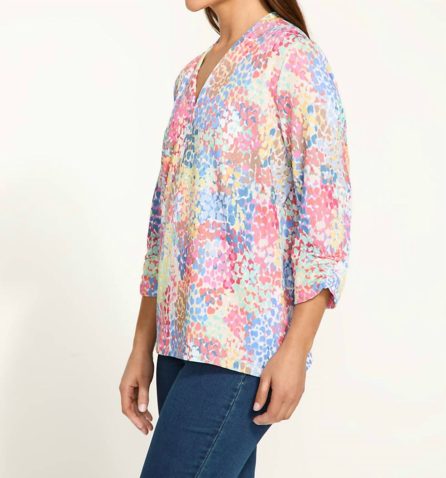 Fdj - V-neck Top