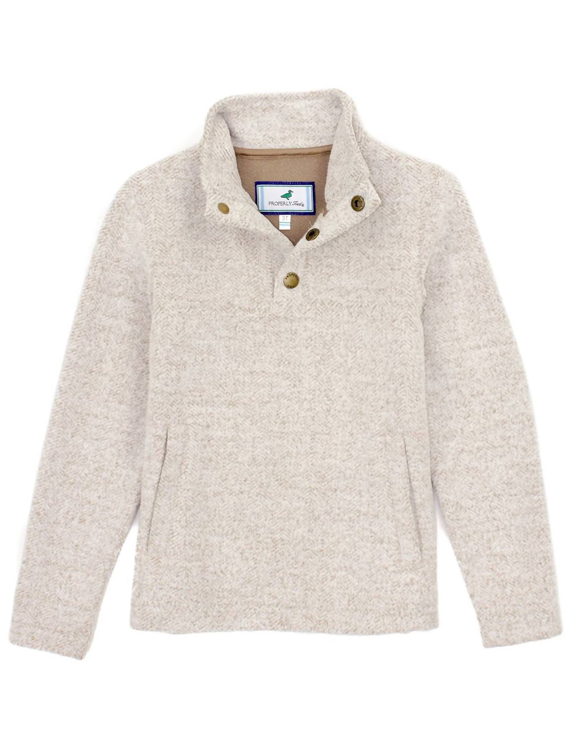Properly Tied - Boy's Upland Pullover Sweatshirt