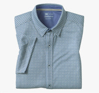Johnston & Murphy - Men's Xc Flex® Short-sleeve Print Knit Shirt
