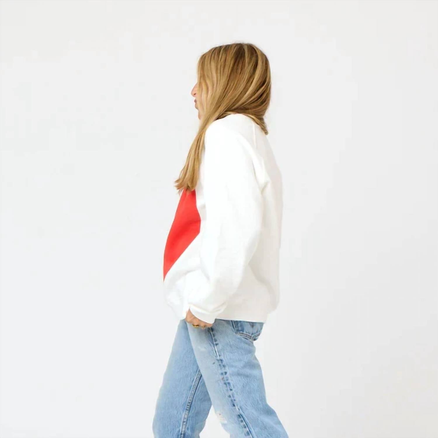 Kerri Rosenthal - Benton Imperfect Heart Sweatshirt