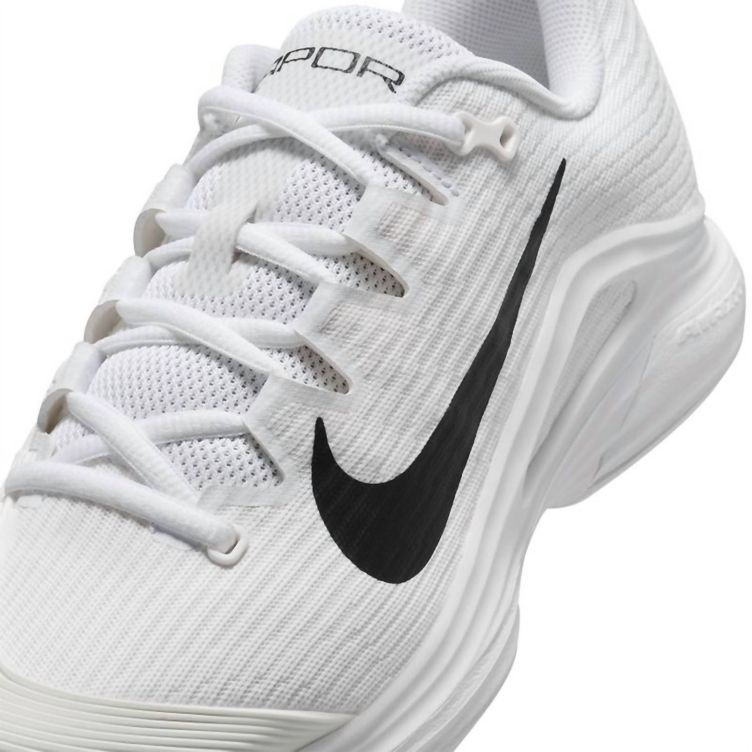 NIKE Women's Zoom Vapor 12 Hard Court Tennis Shoes in white black summit white - women's shoe - view 7