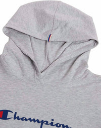 Champion - Women's Logo Jersey Pullover Hoodie