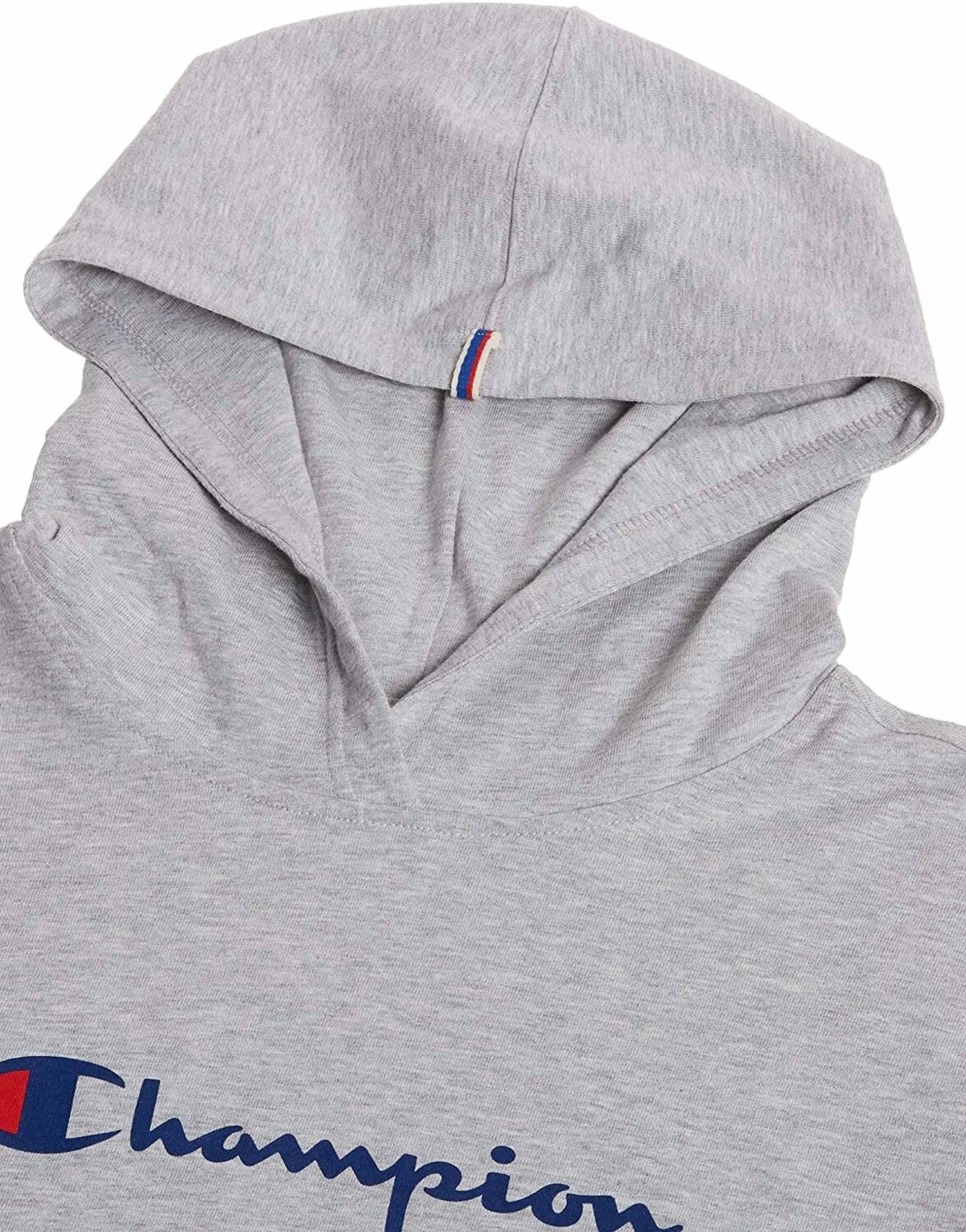 Champion - Women's Logo Jersey Pullover Hoodie