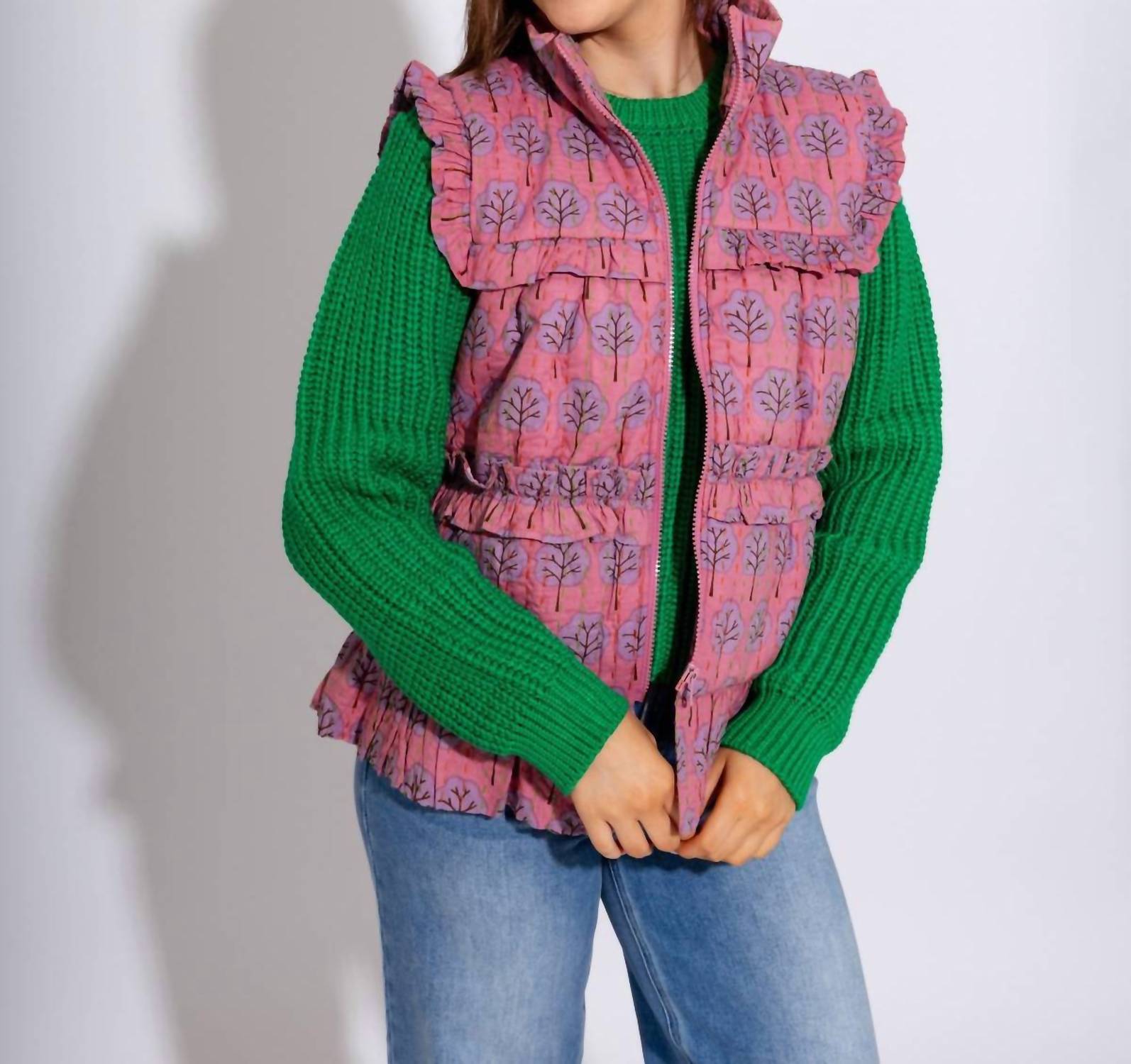 Ivy Jane - Kantha Stitched Vest
