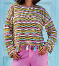 Tribal - Tassel Sweater