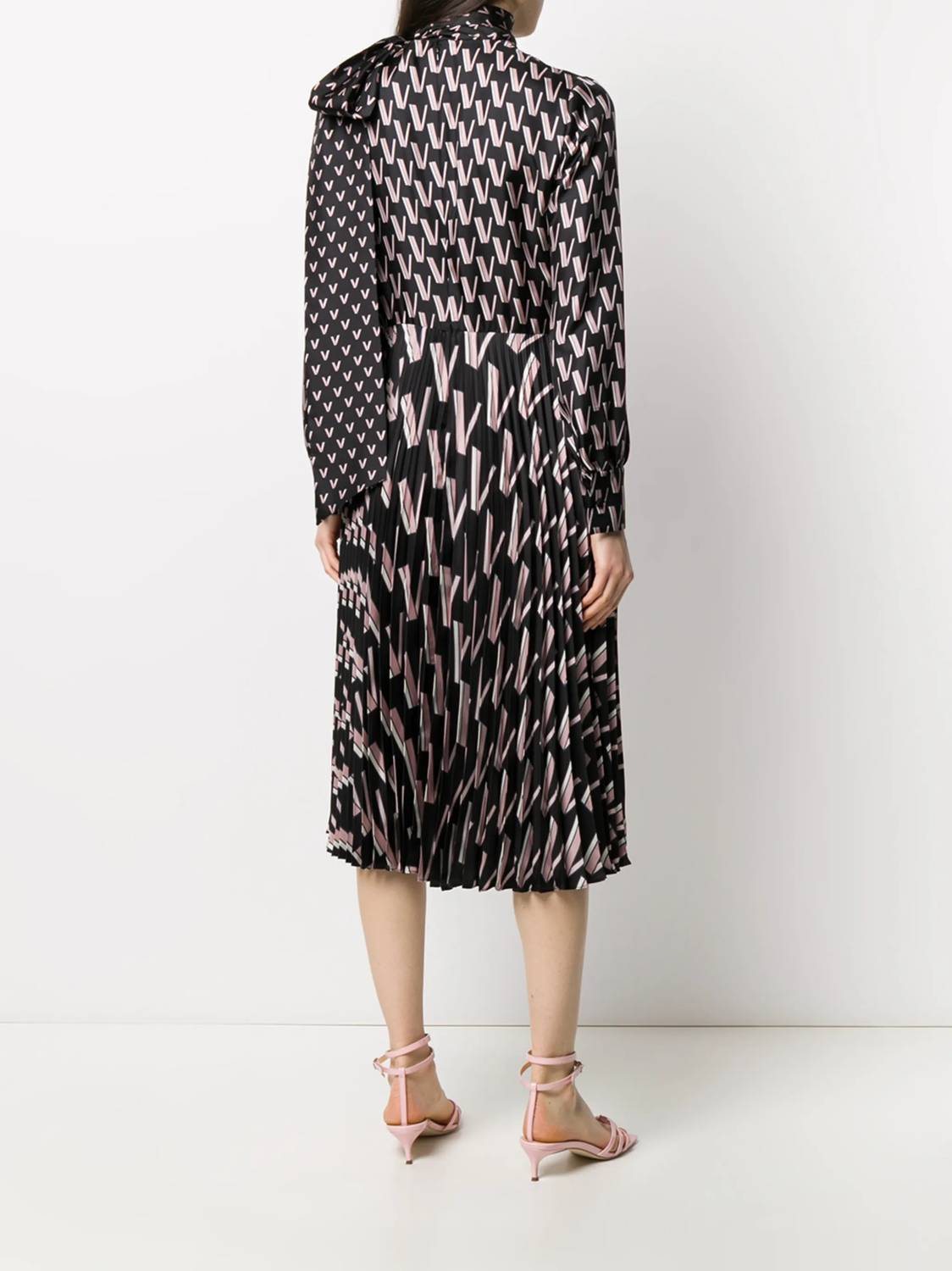 Valentino - Double Vlogo Bow Dress