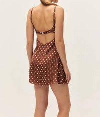 Elodie - Zia Polka Dot Mini Dress