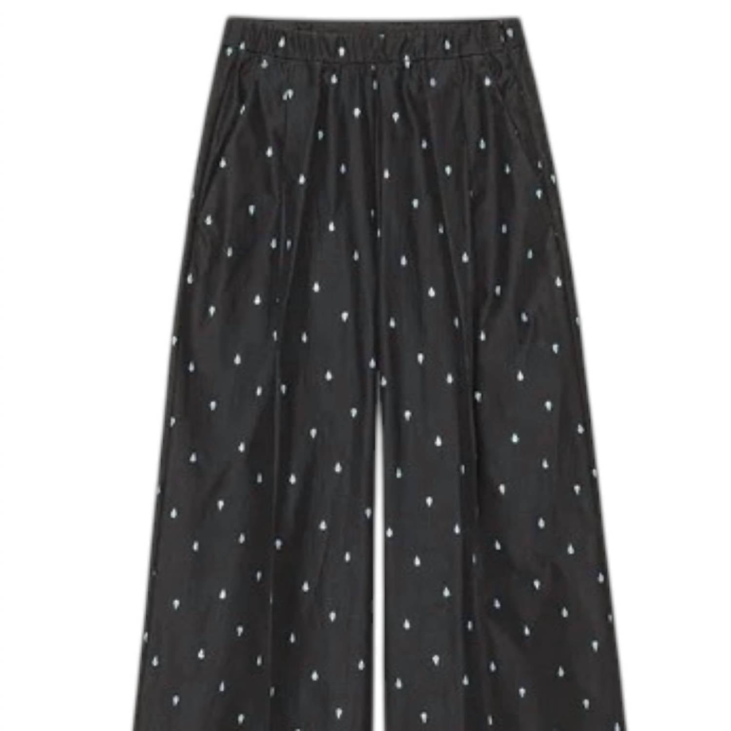 Forte Forte - Women's Glitter Taffetas High Waist Wide Leg Pants