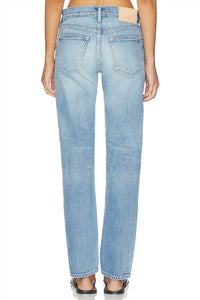 Moussy - Deland Slim Straight Leg Jeans
