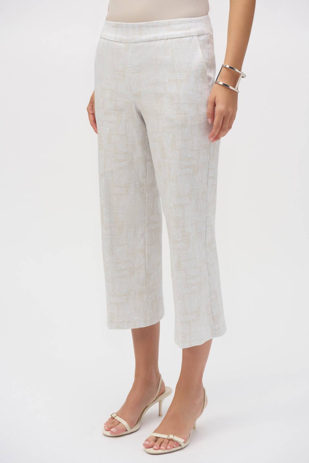 Joseph Ribkoff - Geometric Print Culotte Pants
