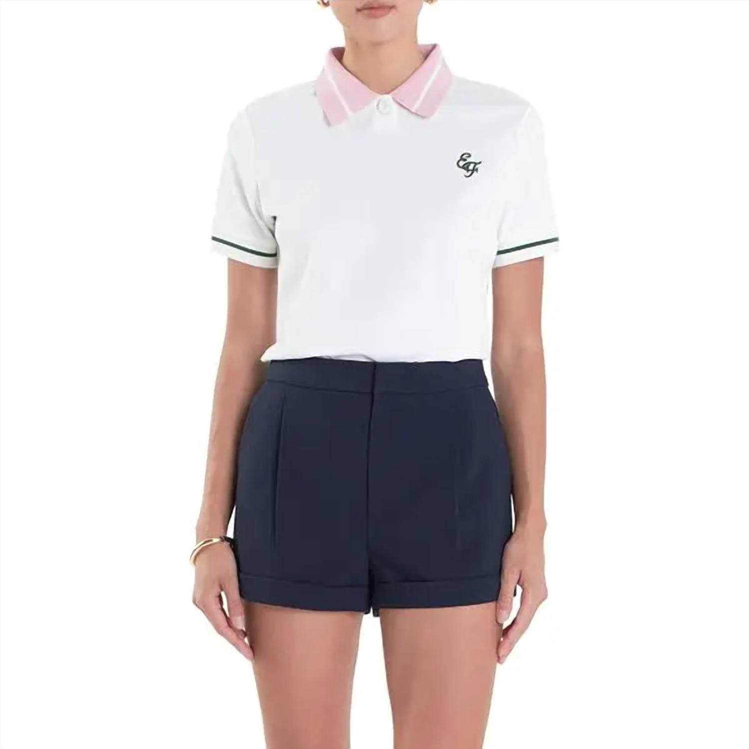 English Factory - Country Club Polo Top
