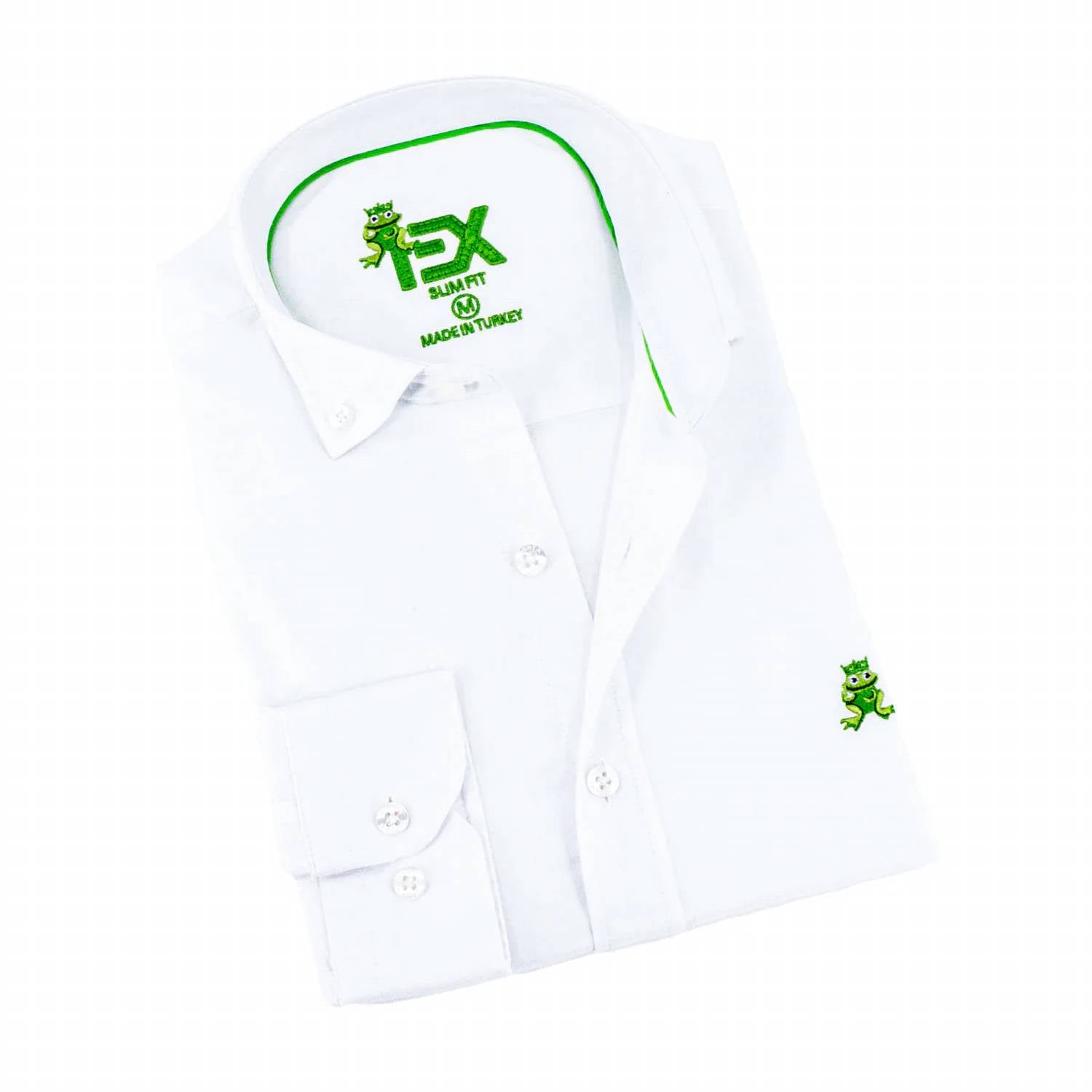 Eight X - Men's Oxford Frog Button Down Shirt