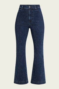 Veronica Beard - Carson High Rise Ankle Flare Jeans