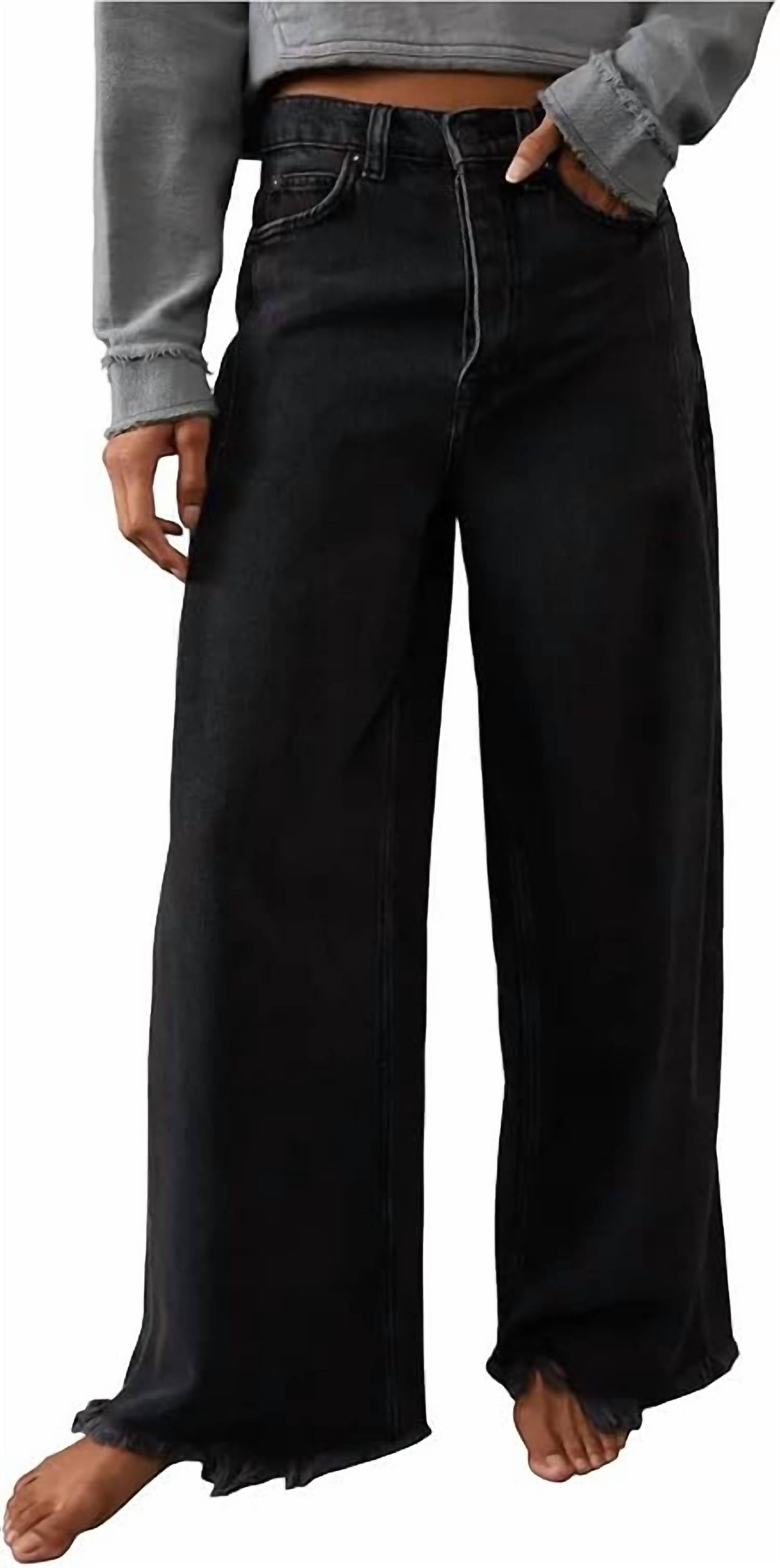 Free People - Old West Slouchy Jeans
