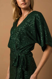 the sequin kimono