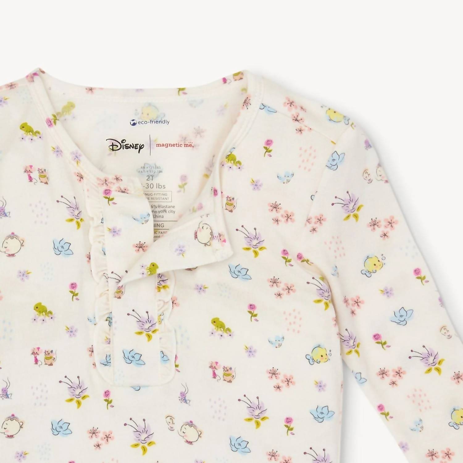 Magnetic Me - Girl's Princess Friends Magnetic No Drama Pajama Set