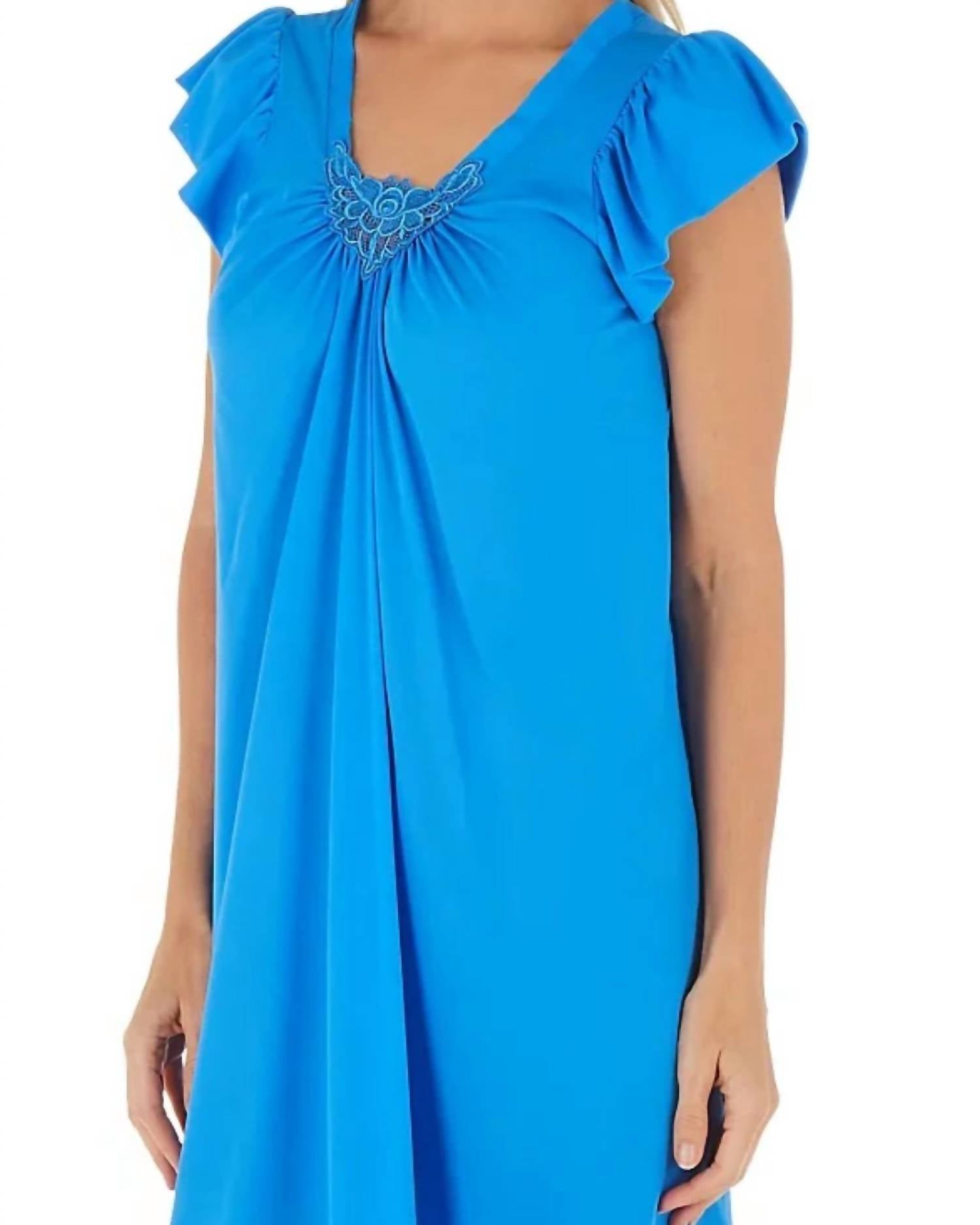 Shadowline Lingerie - Short Cap Sleeve Nightgown