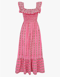 Pink City Prints - Carrie Midi Dress
