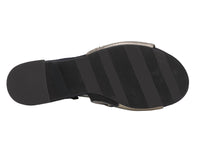 Ros Hommerson Women's Bizzy Slip-on Sandal in pewter - women's sandal - detail view