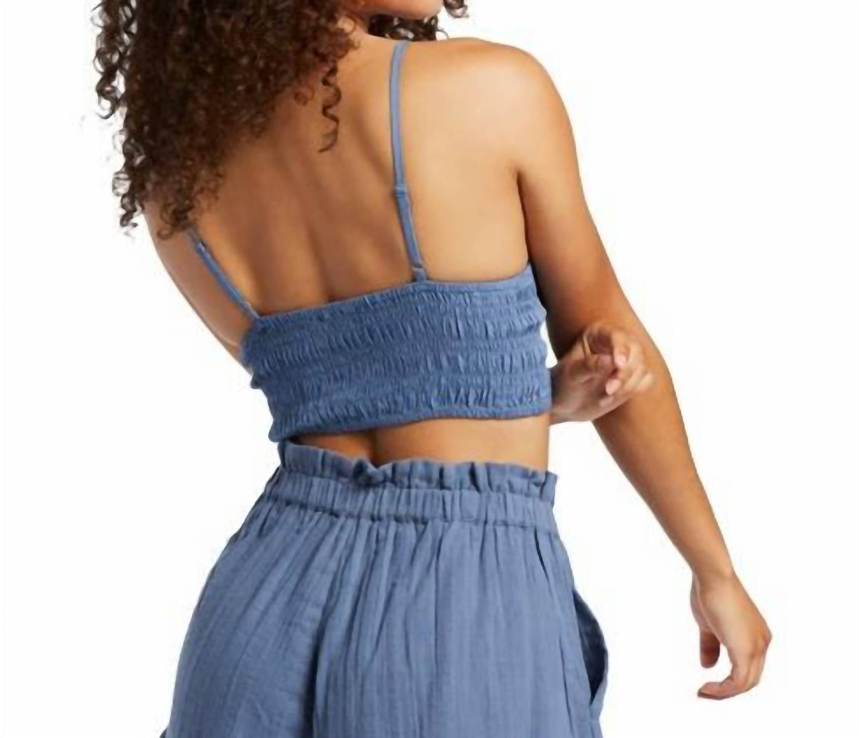 Roxy - Live Free Crop Top