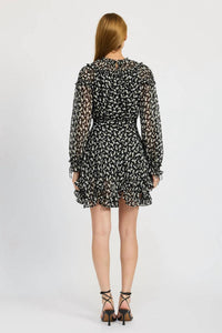 En Saison - Milani Ruffle Mini Dress