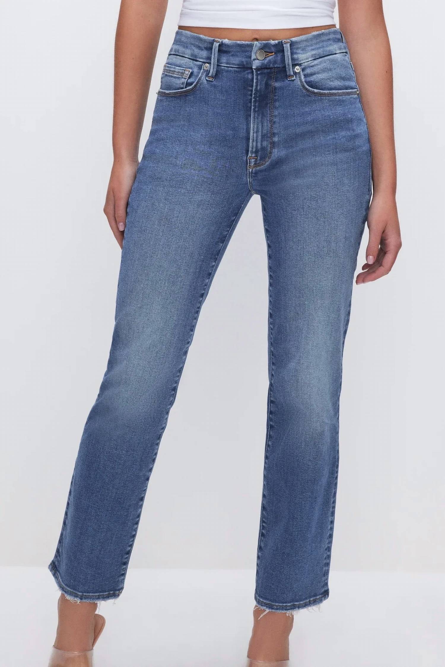 Good American - Always Fit Straight Jeans