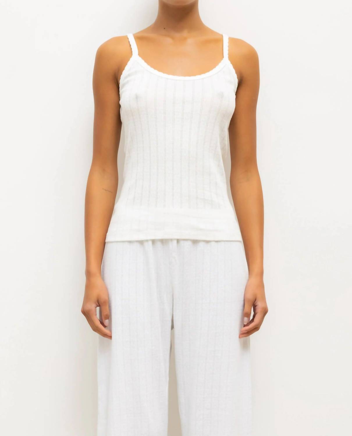Leset - Pointelle Classic Tank Top