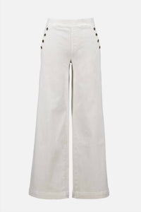 Joseph Ribkoff - Wide Leg Mid Rise Trousers