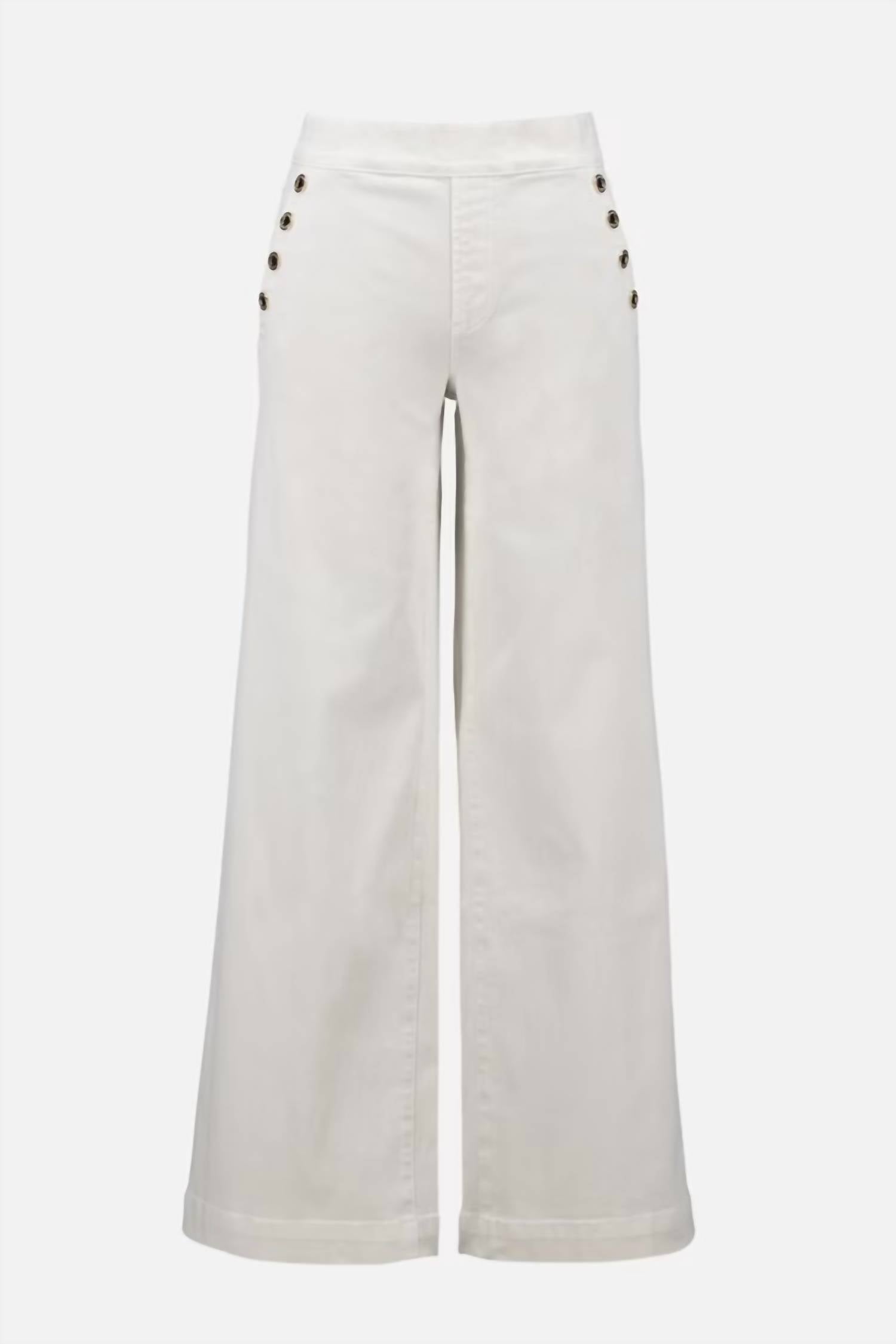 Joseph Ribkoff - Wide Leg Mid Rise Trousers