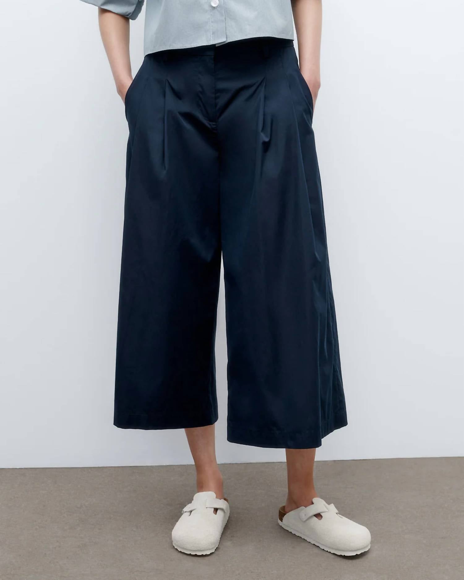 Twp - Cropped Didi Pleated Pants