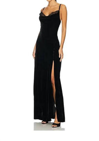 L'Agence - Long Lace Gown