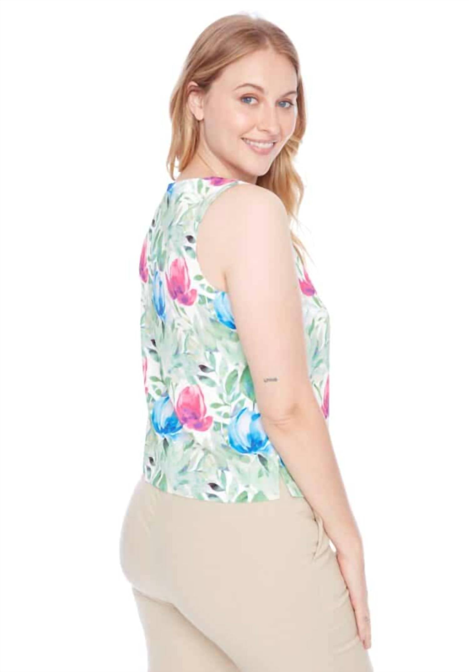 I Love Tyler Madison - Gianna Vegan Silk Tank Top