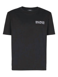 Balmain - Men's Double Logo Cotton T-shirt