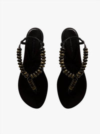 Le Monde Béryl - Women's Beaded Thong Sandal