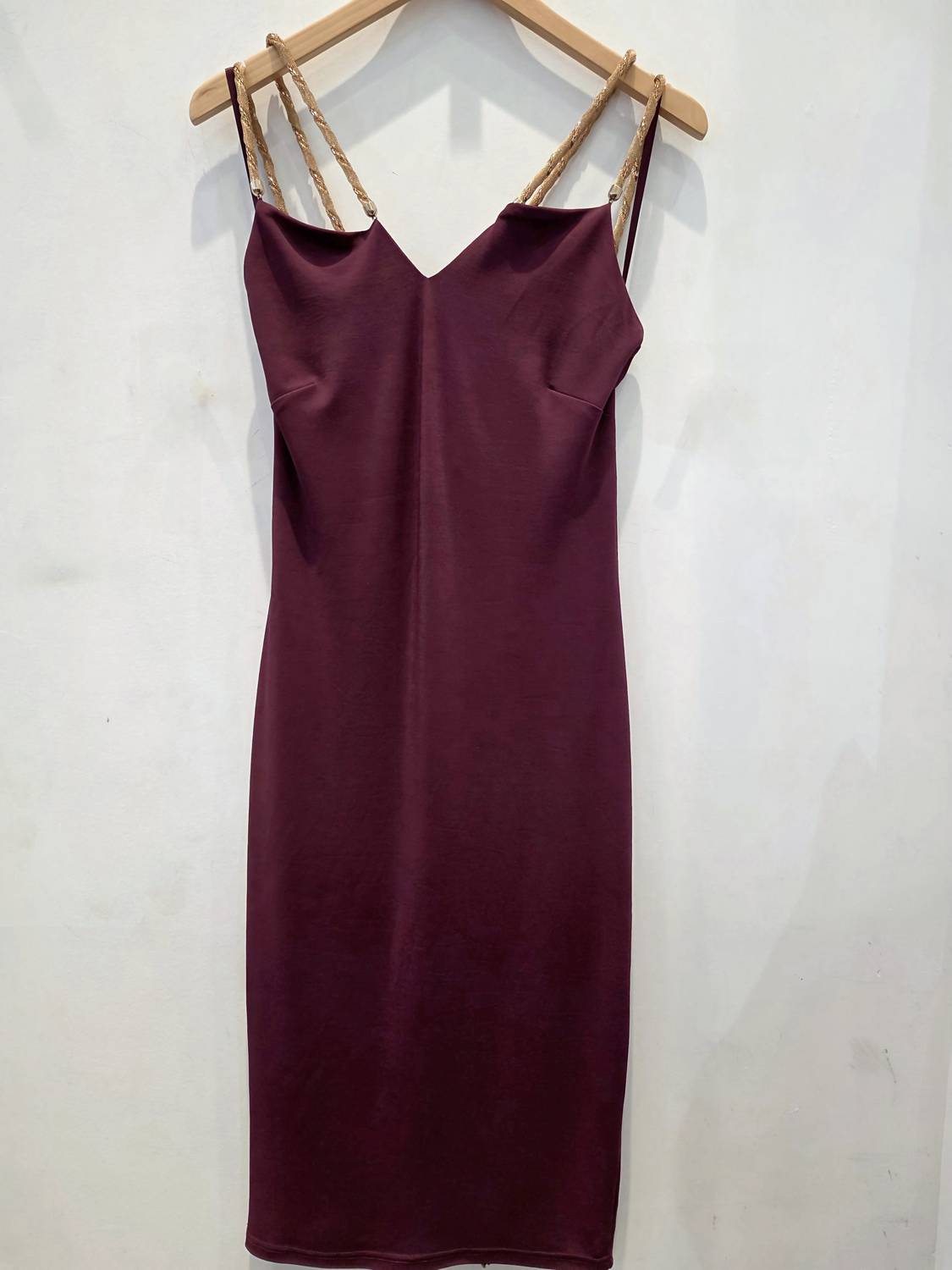 Sheri Bodell - Women's Metal Strap Midi Dress