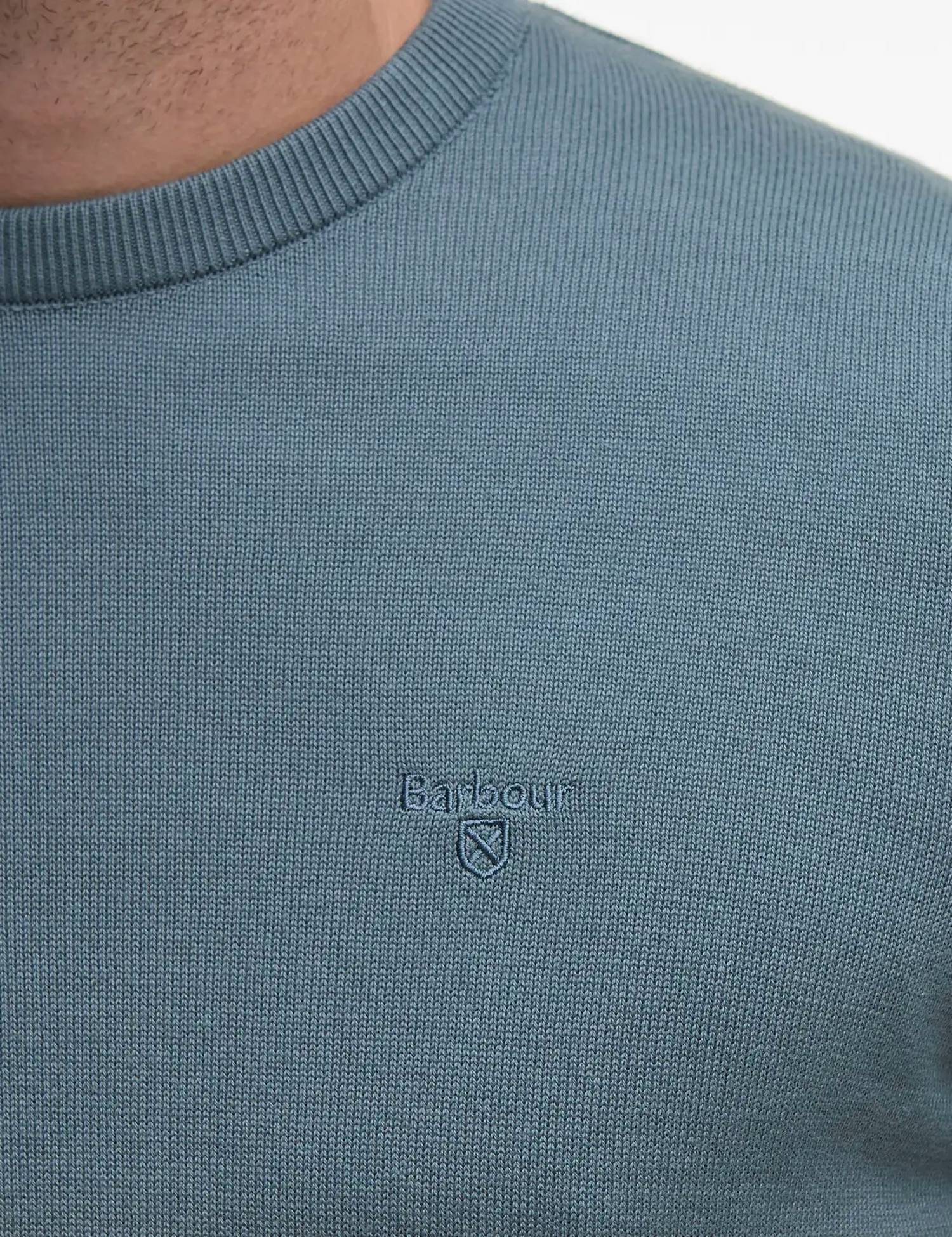 Barbour - Pima Cotton Crew Neck Sweater