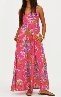 Beach Riot - Rianne Floral Cover-up Maxi Dress