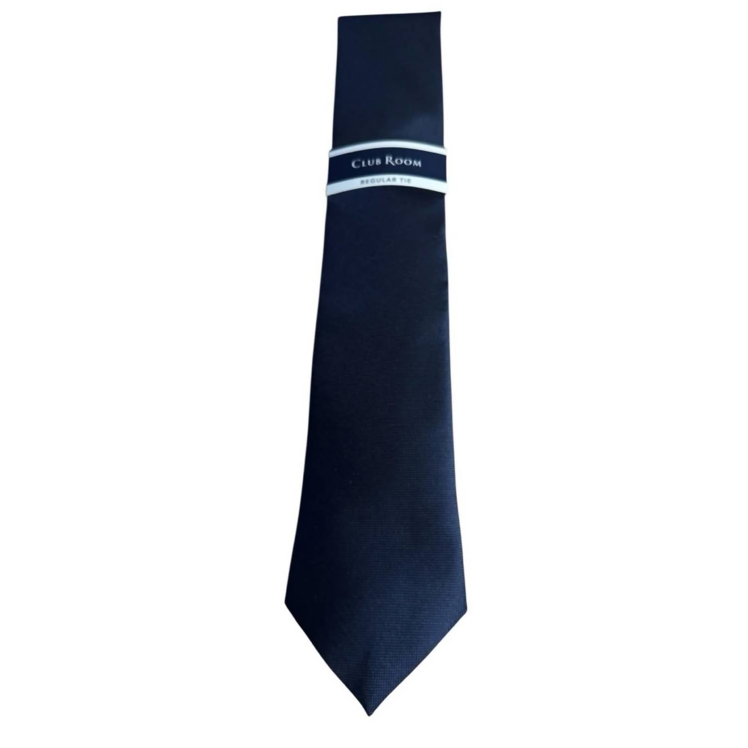 Club Room Men's Tie Classic Accessories in navy blue - men's accessory