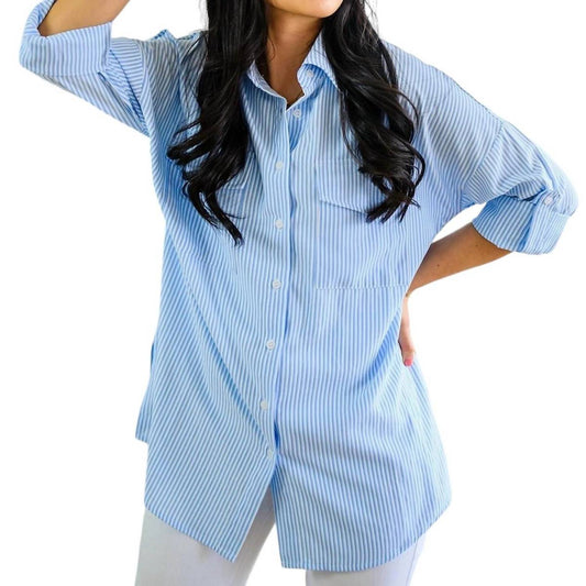 Jodifl - Striped Button Down Shirt