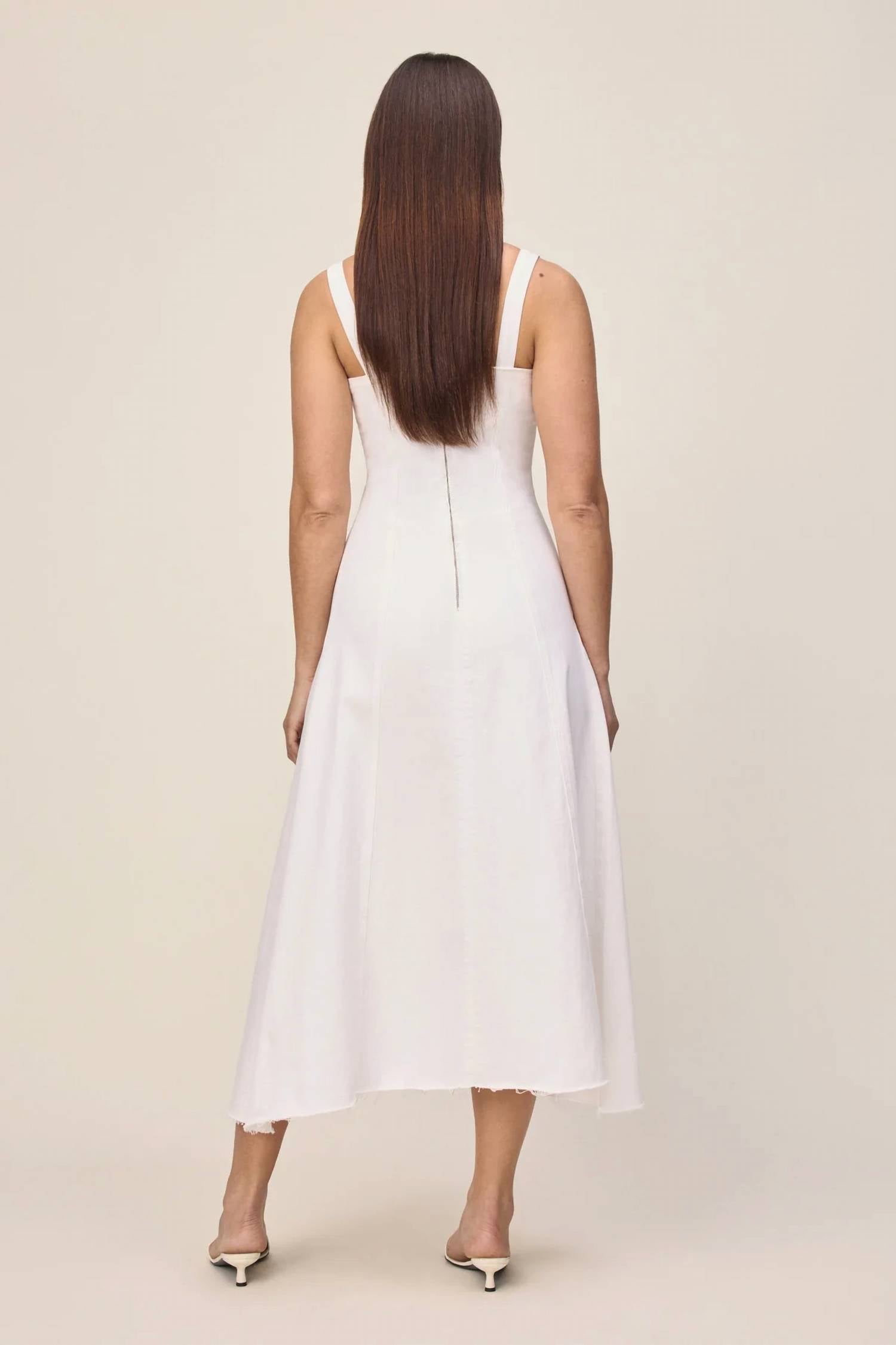 Warp + Weft - PSA Denim Maxi Dress