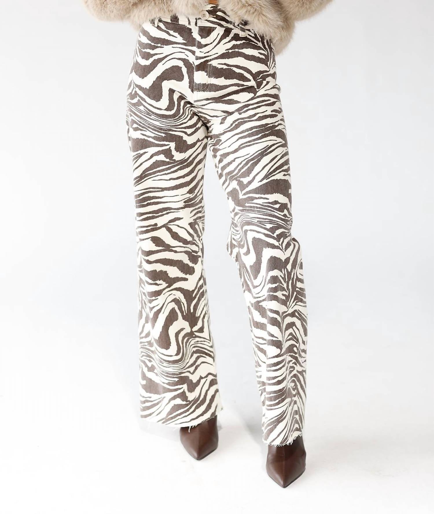 Miou Muse - Feelin' Wild Wide Leg Jean