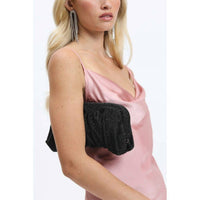 Urban Expressions Women's Irina Crystal Rhinestone Evening Bag in black - women's bag - view 4