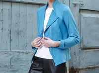 Clara Sun Woo - Liquid Leather Signature Jacket
