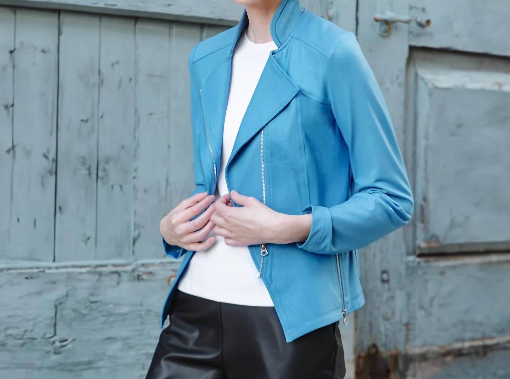 Clara Sun Woo - Liquid Leather Signature Jacket