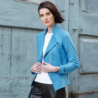 Clara Sun Woo - Liquid Leather Signature Jacket