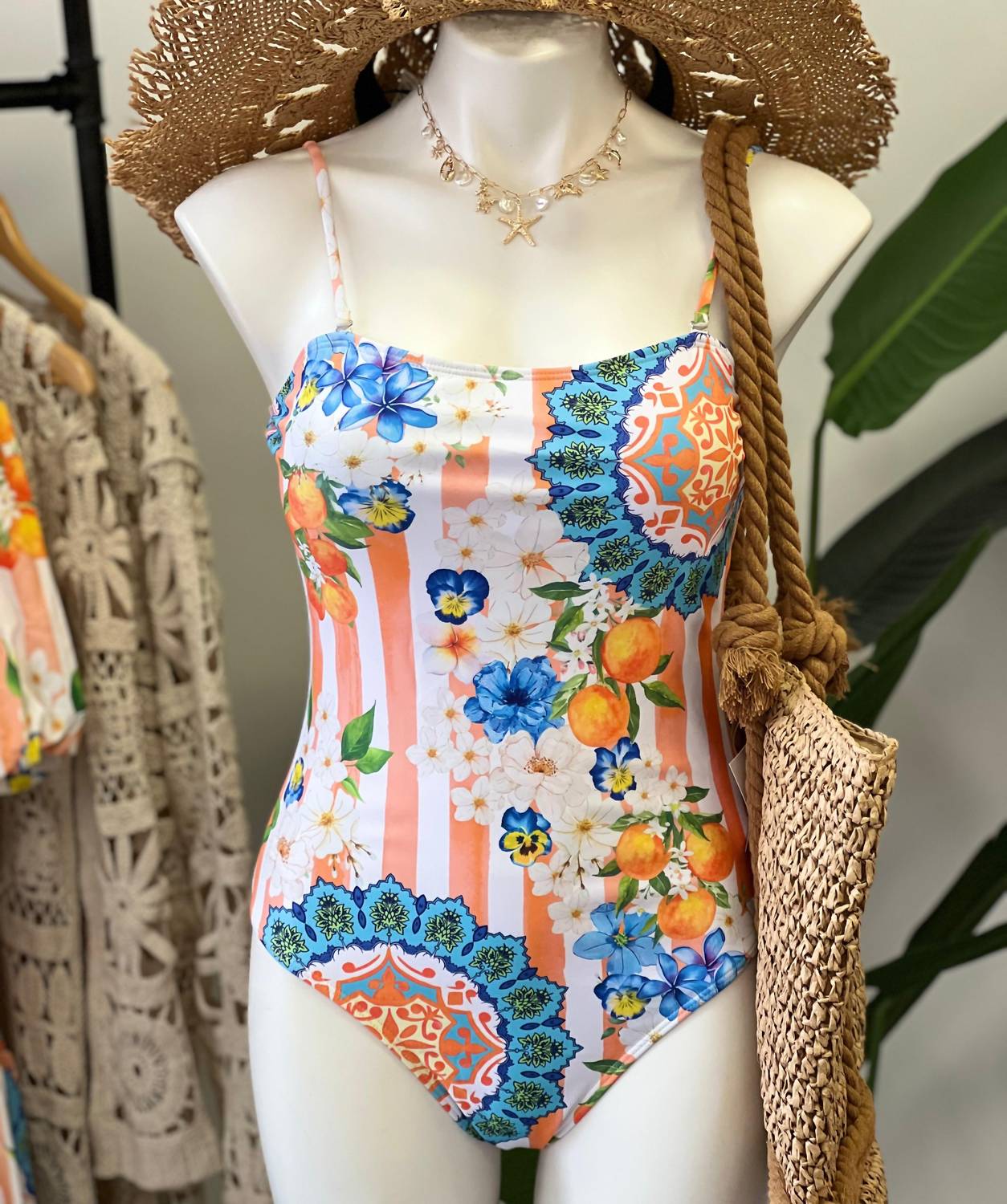 Tfy Collection - Citrus One Piece Swim Suit
