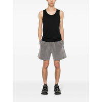 Officine Générale Tino Tank Top in black - men's tank top - view 4